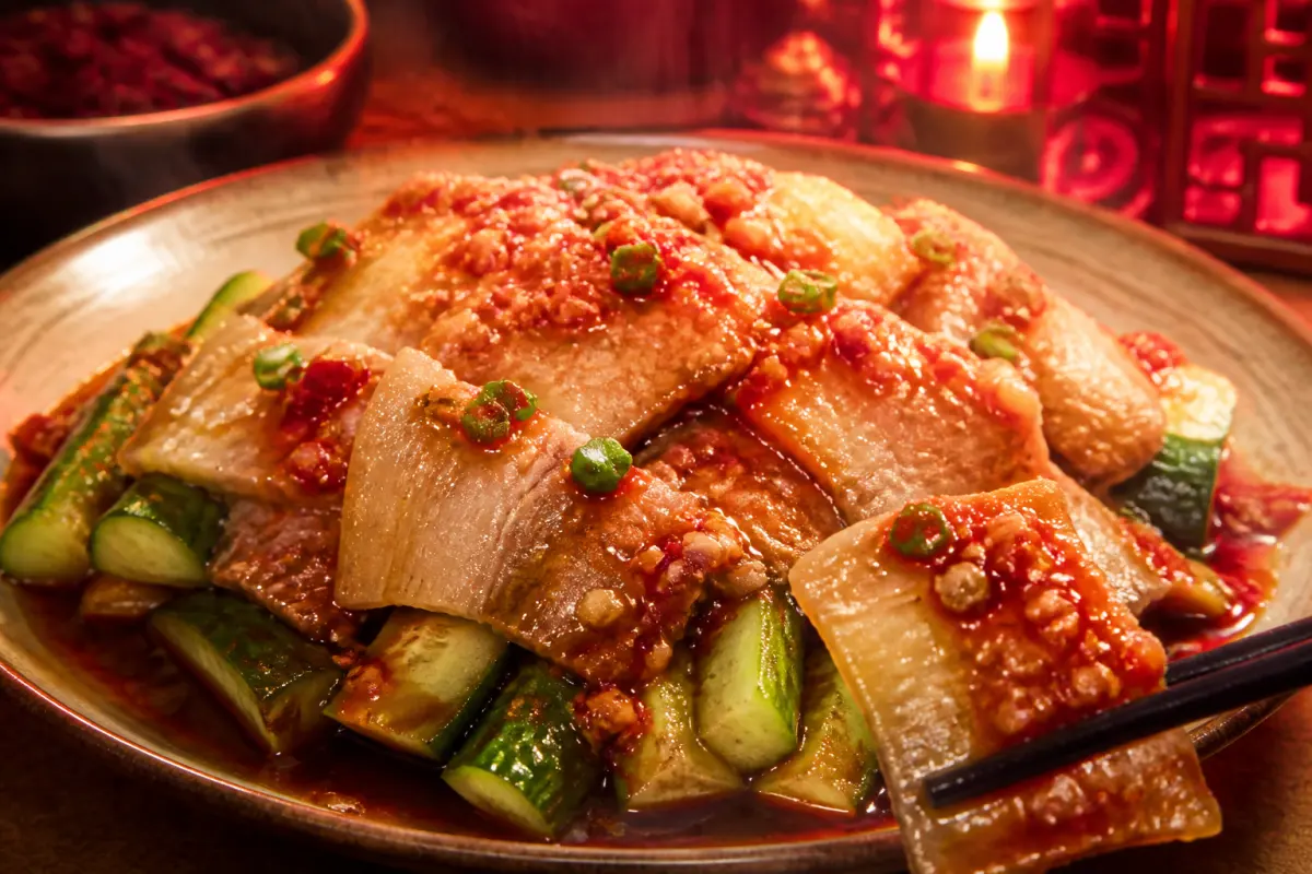 芥兰炒牛肉